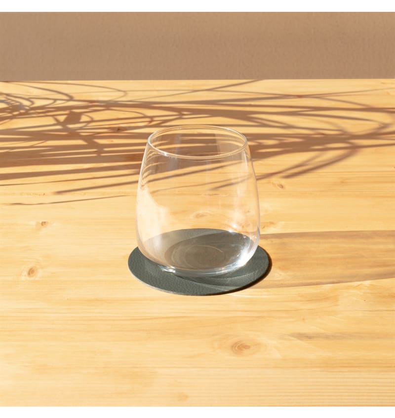 SKINNATUR - onderzetter circle - 10cm rond - 1set/6st - TORNADO - sfeerfoto SKIN10304 img