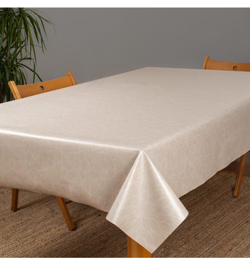 UNINAP - textiel effect - 140cm - 15m - CALLI BEIGE - sfeerfoto UNI41158 img