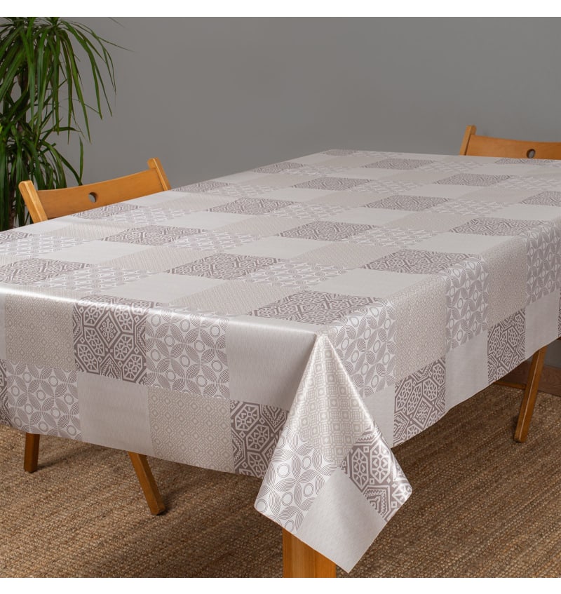 UNINAP - textiel effect - 140cm - 15m - MAYAN NATURAL - sfeerfoto UNI437518 img