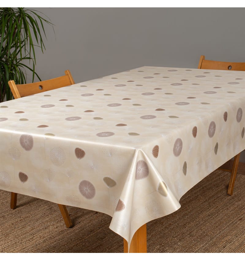 UNINAP - textiel effect - 140cm - 15m - LUPINA BEIGE - sfeerfoto UNI4585 img