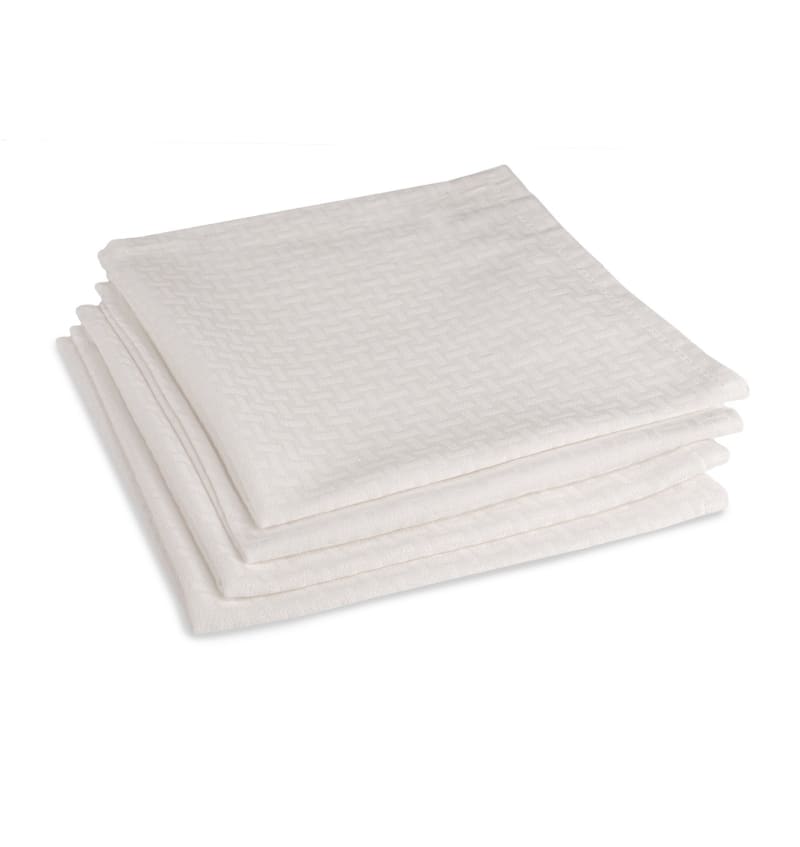 WOW - servet - 45x45cm - 6sets/4st - TRADITION SWAN - sfeerfoto WOW00401 img