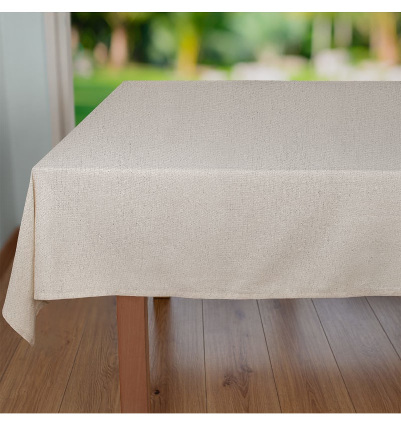 WOW - tafellaken - 150x300cm - 2st - GLOW GREIGE - sfeerfoto WOW01402 img