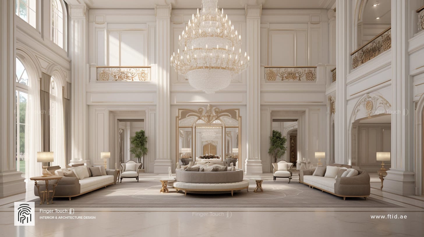 Neo-Classical Palace Architecture & Interior Design