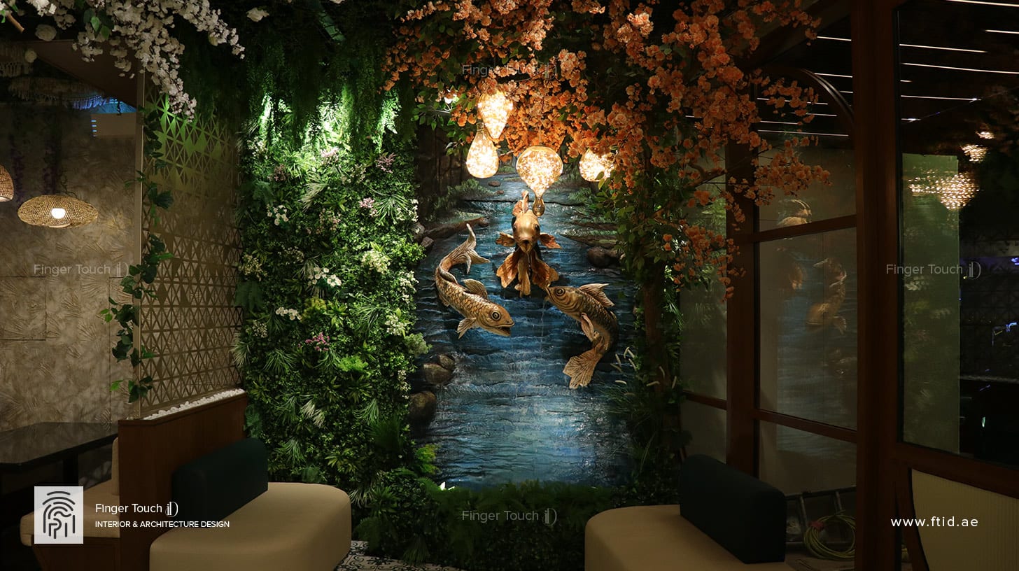 Sea Food Restaurant Interior Design in Dubai