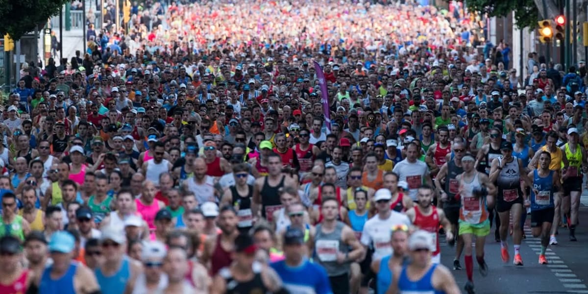 Malaga Marathon 2024: Record participation with 16,000 runners