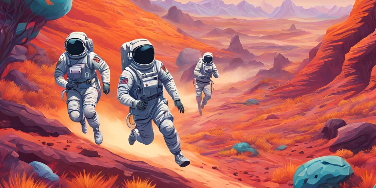 Space Marathon, when astronauts run in the cosmos