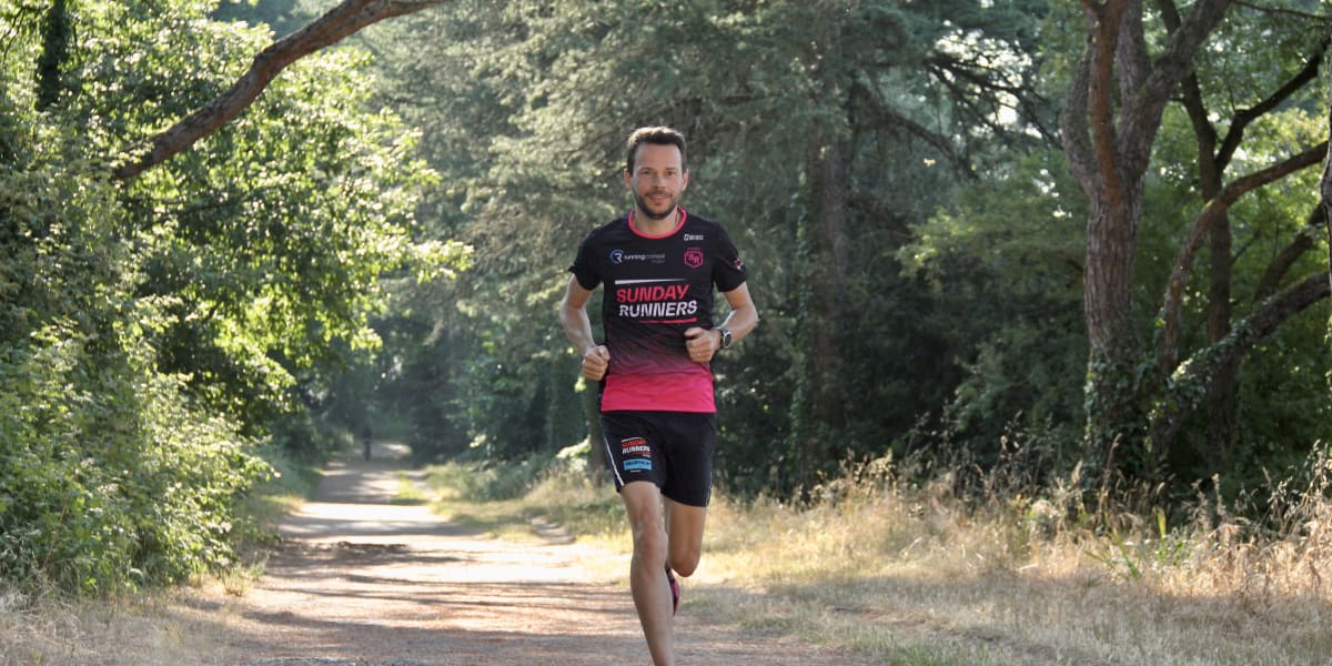Emmanuel Bonnier, recordman du marathon couru en pyjama