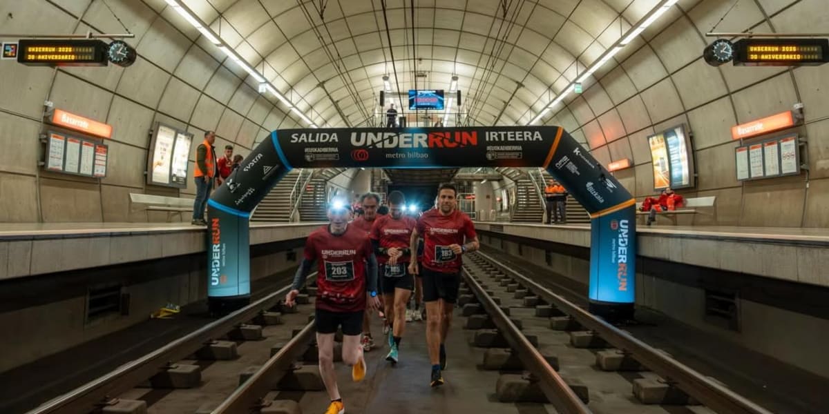 Underrun Bilbao : courir sous la ville, là où le silence fait du bruit