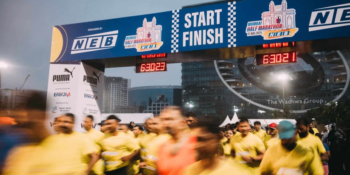 Sådan tilmelder du dig Mumbai Half Marathon