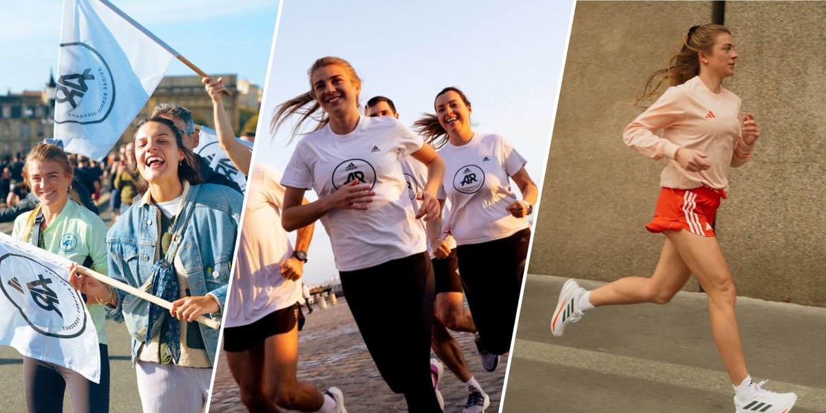 adidas Runners Bordeaux: Margot pokazuje kulisy community runów