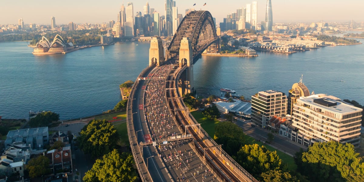 Cómo inscribirse en el TCS Sydney Marathon