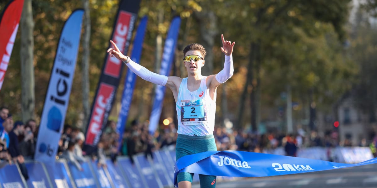 Vredestein Paris 20K: Étienne Daguinos Shatters the Clock at the Foot of the Eiffel Tower