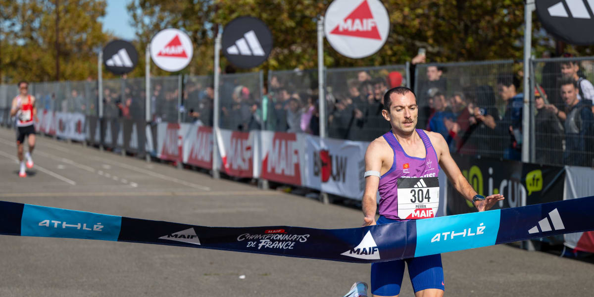 Championnats de France du 5 km : Mistral gagnant pour Pierrik Jocteur-Monrozier et Camille Place à Fréjus