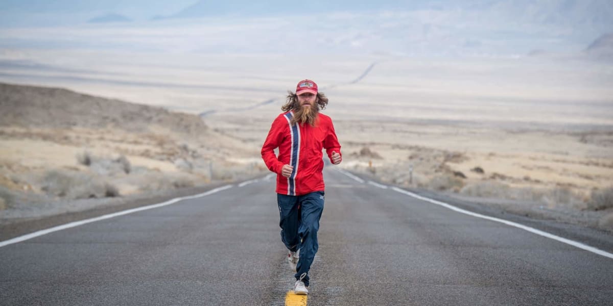 Robert Pope, always running