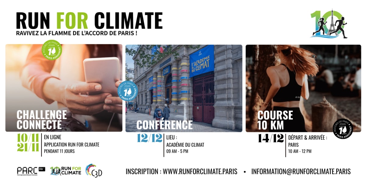 Run For Climate : Un challenge connecté et un 10 km pour « se bouger »