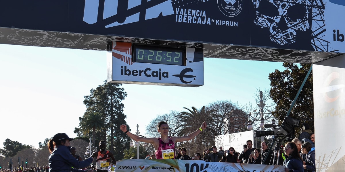 10 km de Valence : Record d’Europe pour Andreas Almgren
