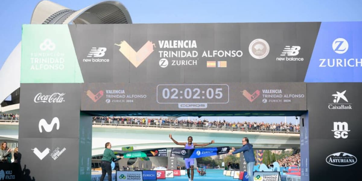 2024 Valencia Marathon: A Spectacular Debut for Sabastian Sawe with 2h02’05