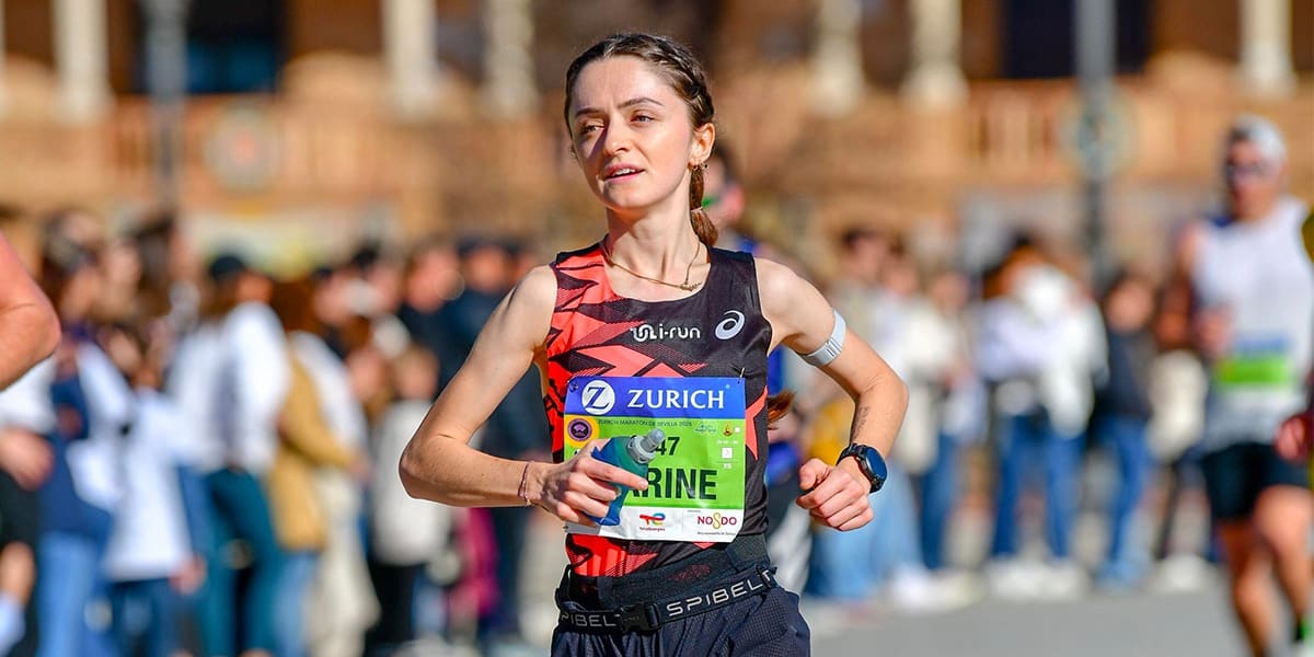 @courspetitetomate, son récent chrono au Marathon de Séville et sa visibilité sur les réseaux