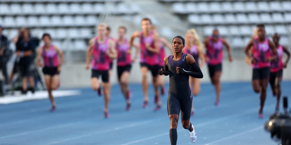 Showroom Nike « Breaking 4 » : dans les pas de Faith Kipyegon