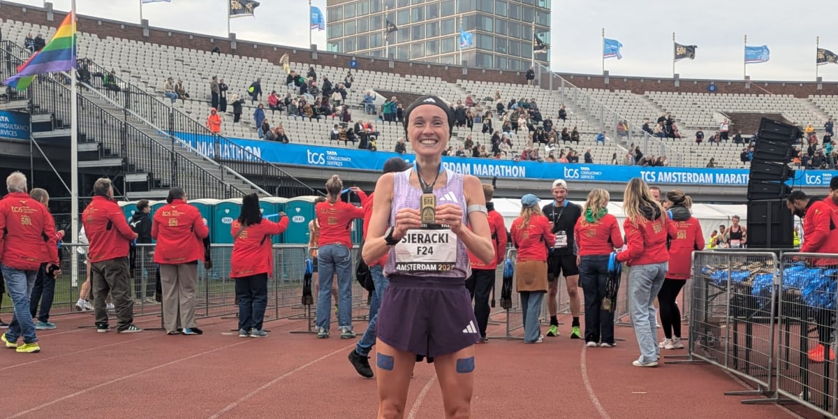 Margaux Sieracki accroche une époustouflante huitième place au Marathon d’Amsterdam