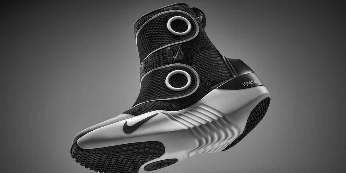 Nike and Hyperice team up to launch the Hyperboot, footwear designed for warm-up and recovery