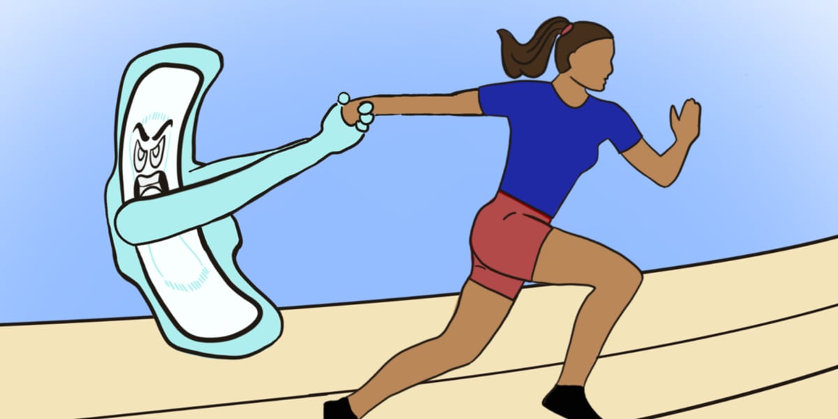 Courir avec ses règles, comment faire ?