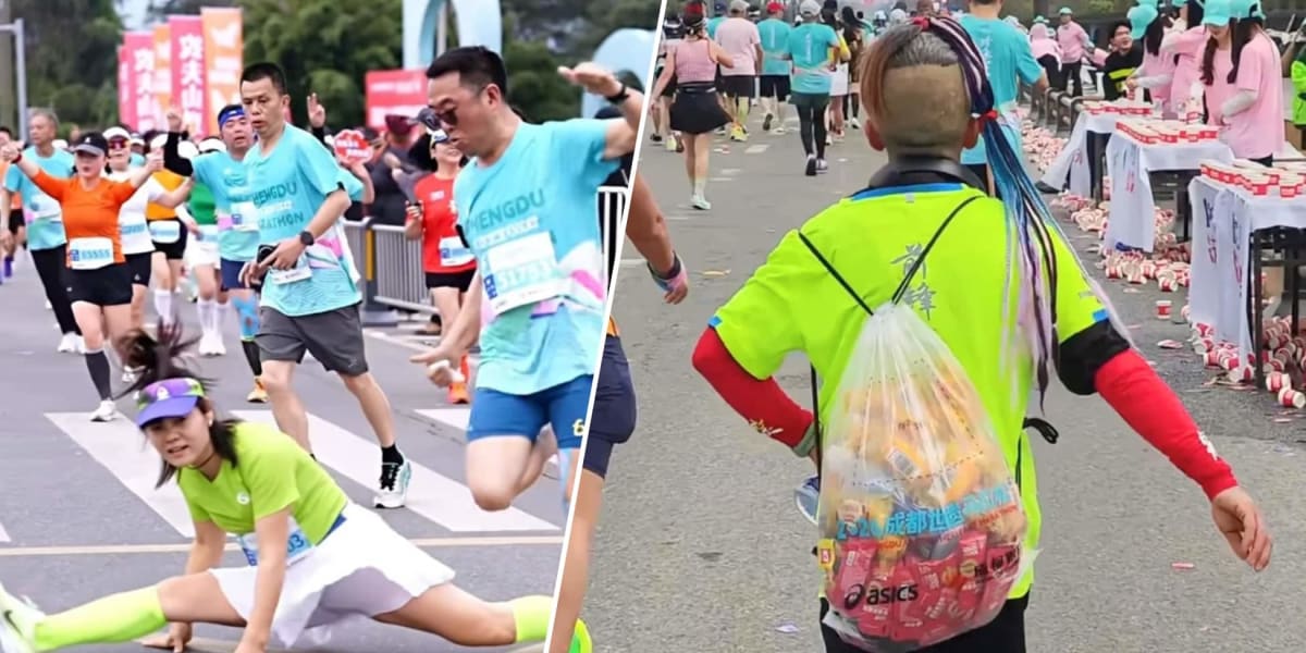 Marathon de Chengdu : gels dans le sac, grand écart sur la route… et une ligne invisible franchie