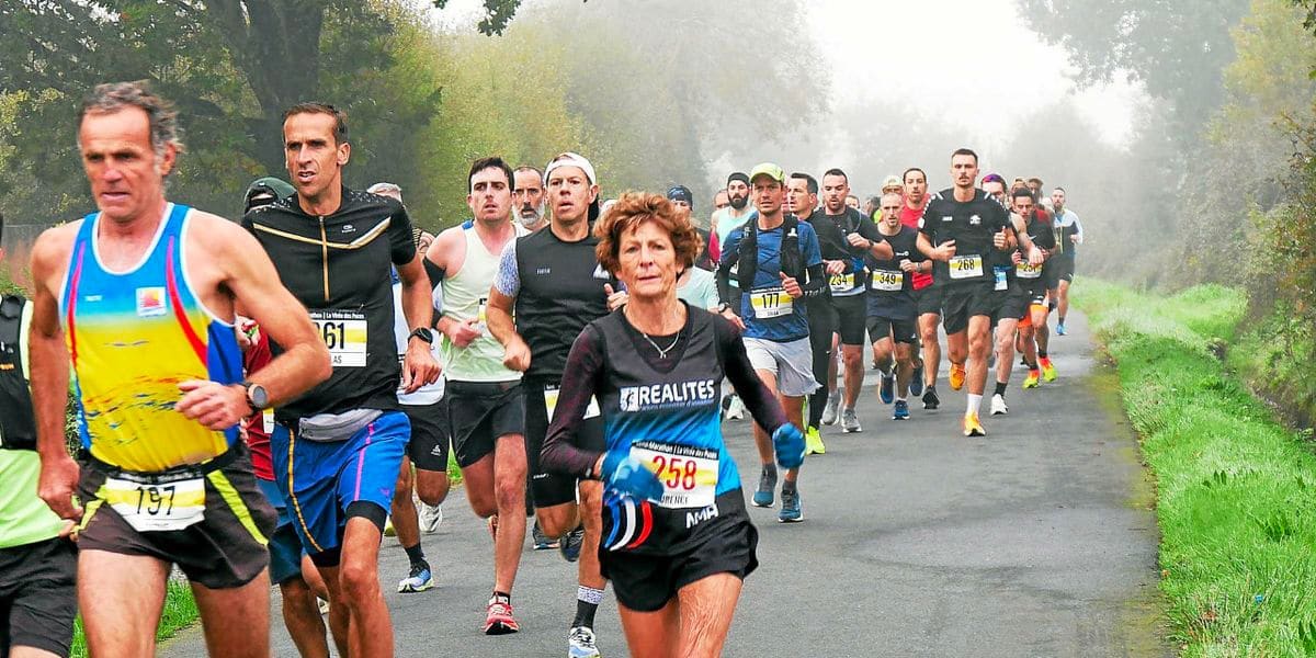 At 70 years old, Laurence Alnet holds the world marathon record