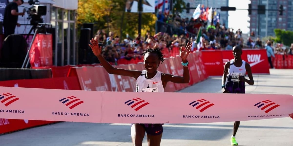 Chicago Marathon: World Record for Ruth Chepngetich at 2:09:56