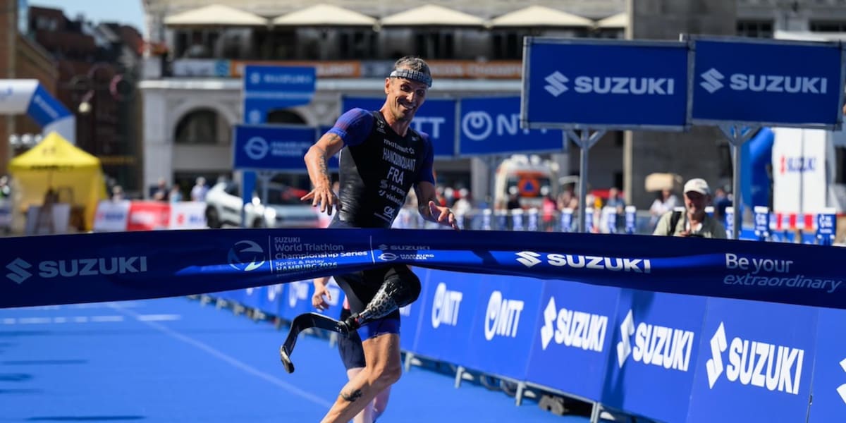 VM i paratriatlon 2026: Alexis Hanquinquant, Camille Sénéclauze og Jules Ribstein tager guldet i Pontevedra