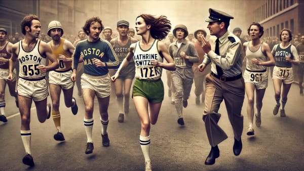 Kathrine Switzer: the first woman to officially run a marathon