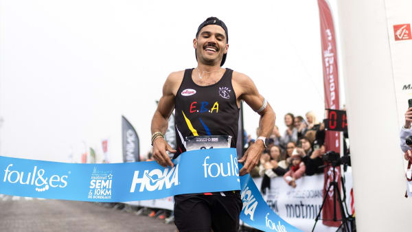 Semi-Marathon de Bordeaux 2025 : Jason Pointeau, Mélody Julien, Hugo Hay et Javote Gueret à la fête
