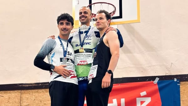 Championnats de France de marathon marche : Camille Moutard et Martin Madeline-Degy sacrés, une première édition réussie à Salaise-sur-Sanne