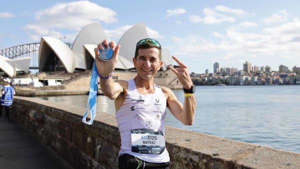 The Trojan Benoît Nayrac in search of the seven greatest marathons in the world