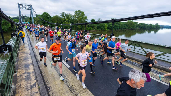 Marathon de la Loire : Florian Caro et Ines-Marie Ducancelle maîtres du bitume ligérien