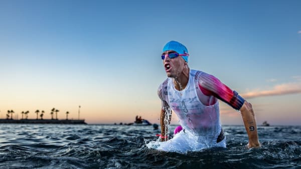 Hayden Wilde, Jelle Geens, Lasse Priester och Sam Dickinson möts på lördag den 19 september i French Riviera T100 Triathlon