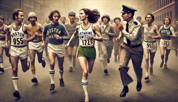 Kathrine Switzer : la première femme qui a couru officiellement un marathon