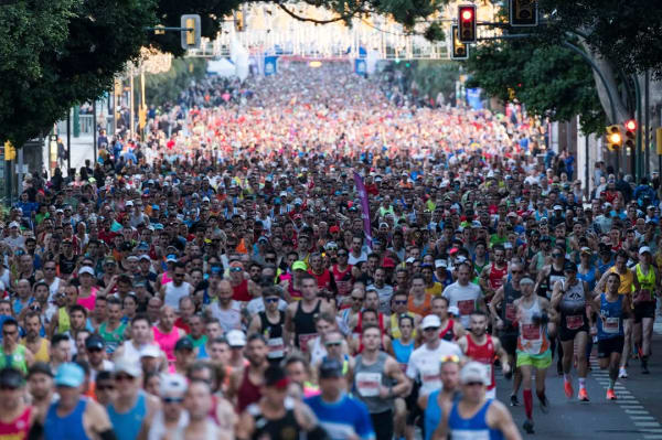 Marathon de Malaga : record de participation avec 16 000 coureurs