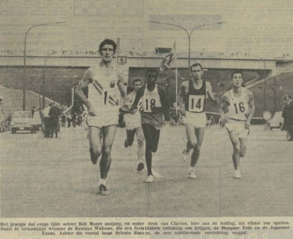 Derek Clayton, premier coureur du Marathon sous les 2h10