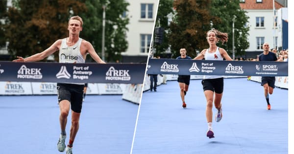 Marathon d’Anvers : Nicolas Saké et Loes Rönne éblouissants