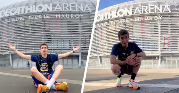 Le défi fou de Gaspard Degryse, un supporter de Lille « amoureux » du running