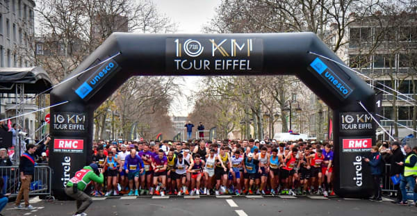 Saucony devient partenaire titre du 10 km de la Tour Eiffel