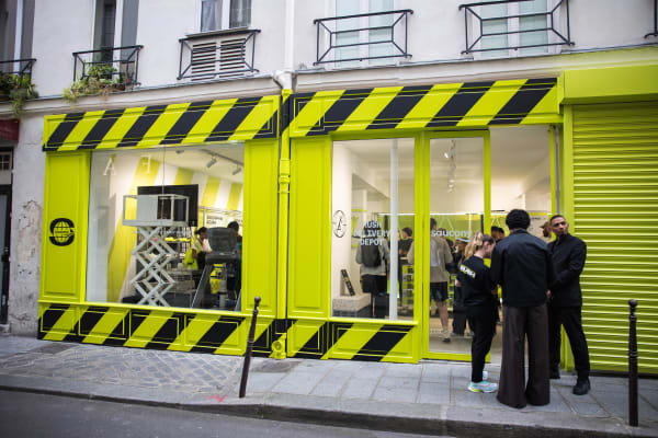 Saucony et la marque de nutrition Pyrene, leur pop-up store au cœur du Marathon de Paris