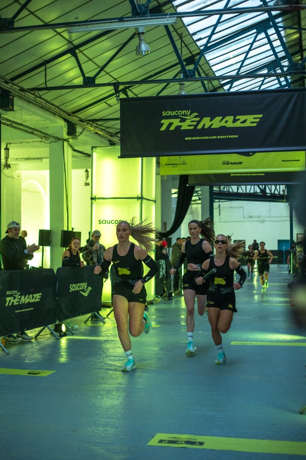 « The Maze » Saucony : On était à la course immersive à Londres pour l’inauguration de la sortie de la Endorphin Azura