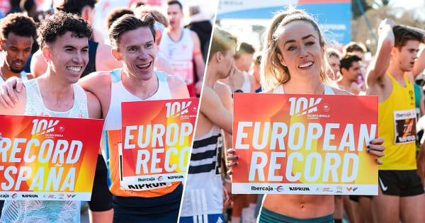 Valencia 10K by KIPRUN, Andreas Almgren and Eilish McColgan, each sets a European record, honours even