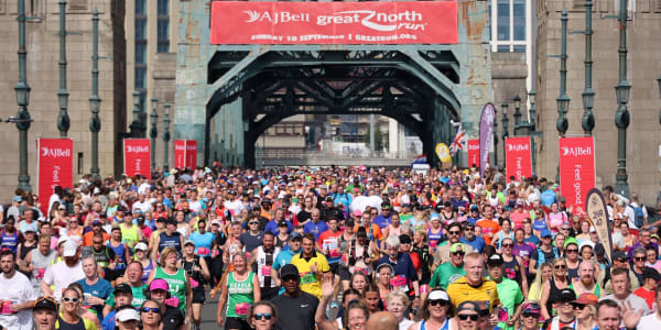 Comment s’inscrire au AJ Bell Great North Run ?
