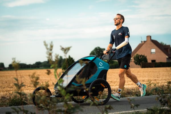 Pierre Destailleur a couru 20 marathons en 23 jours pour les sols