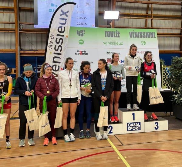 Foulée Vénissiane : Louis Michel et Laurie Maleysson en patron, record de France U18 pour Meziane Benhammou