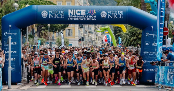 Semi-Marathon International de Nice 2026 : Florian Caro et Inès Hamoudi étaient les plus forts, record de participation avec 19 150 coureurs