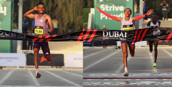 Marathon de Dubaï : Nibret Melak frappe fort pour ses débuts, Anchinalu Dessie en patronne